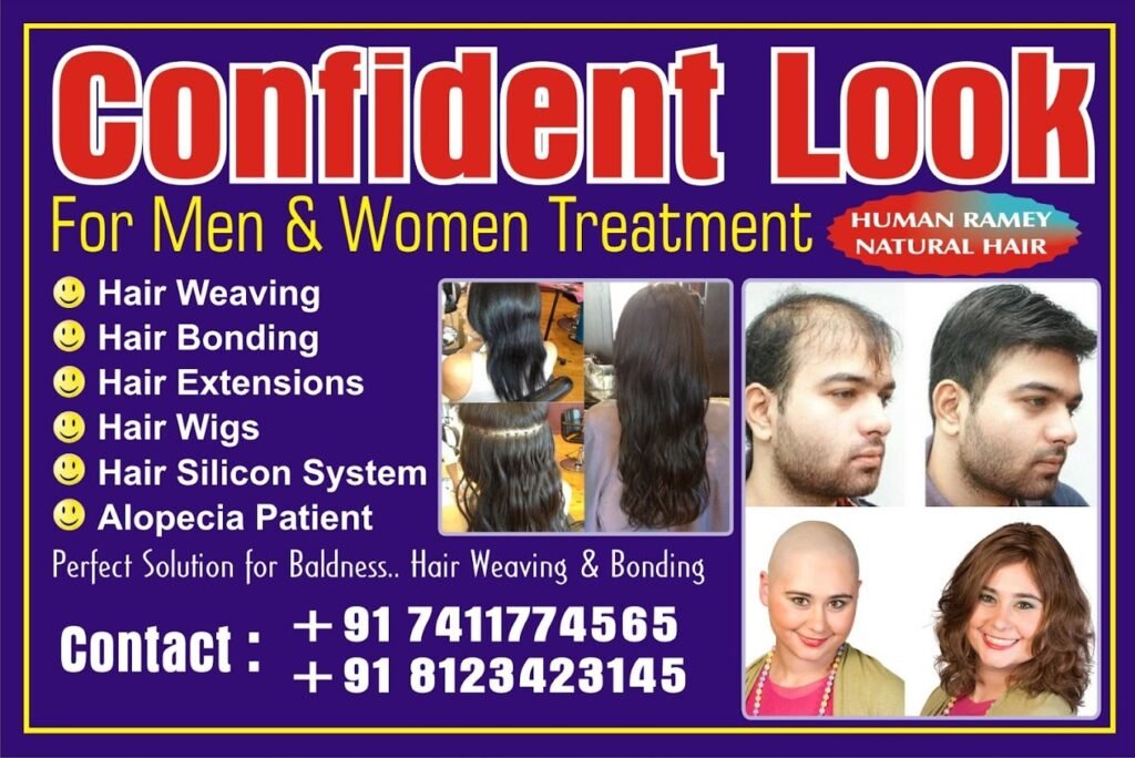 Confident Look Hair treatment for men and women in bangalore